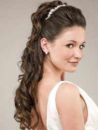 Acconciature di nozze con i capelli scorrevoli