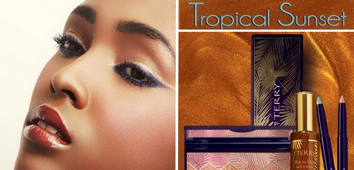Incandescenza calda estate: collezione decorativa Da Terry Tropical Sunset