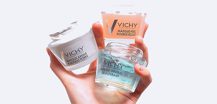 Effetto triplo: maschera minerale Vichy
