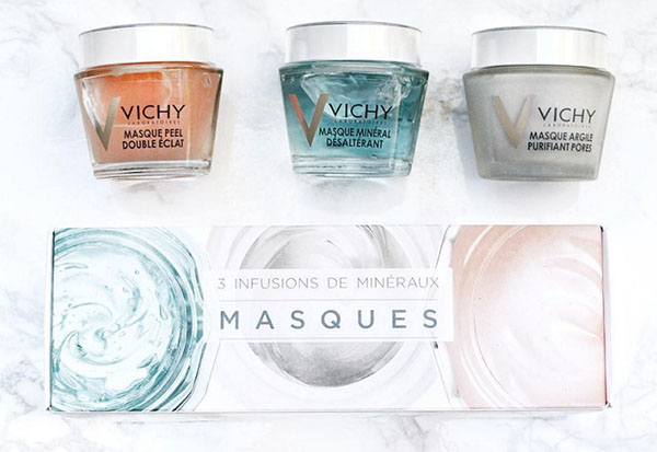 Effetto triplo: maschera minerale Vichy