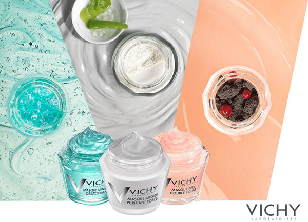 Effetto triplo: maschera minerale Vichy