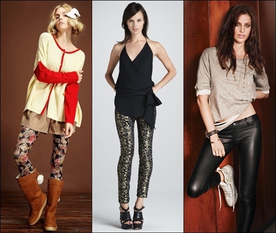Lezioni di stile: cosa indossare leggings in autunno