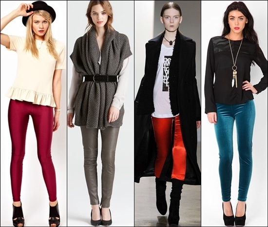 Lezioni di stile: cosa indossare leggings in autunno