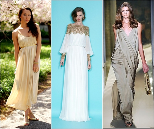 abiti in stile greco 2013