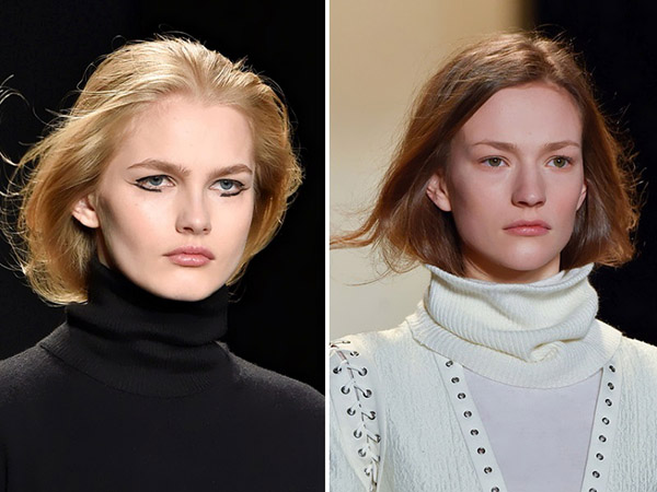 I capelli nascosti sotto il colletto - il vero autunno-2016