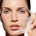 Maschera di gelatina per il viso
