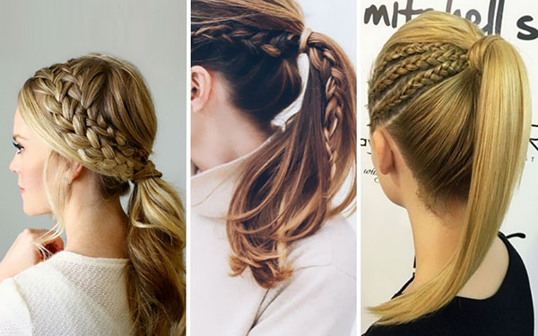 Coda femminile: tre opzioni di styling