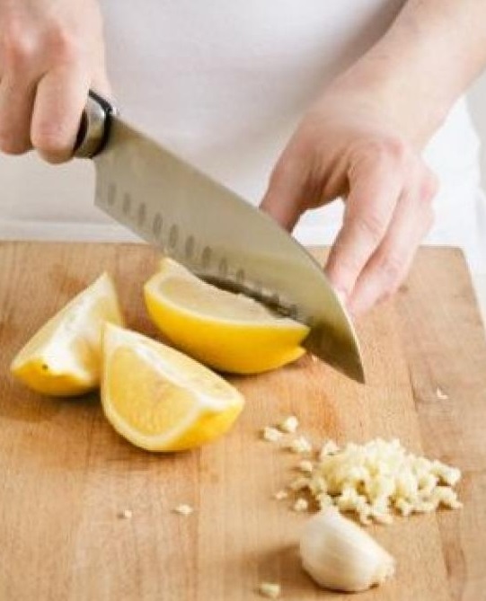 Aglio con limoni