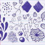 Disegni sui campi del notebook