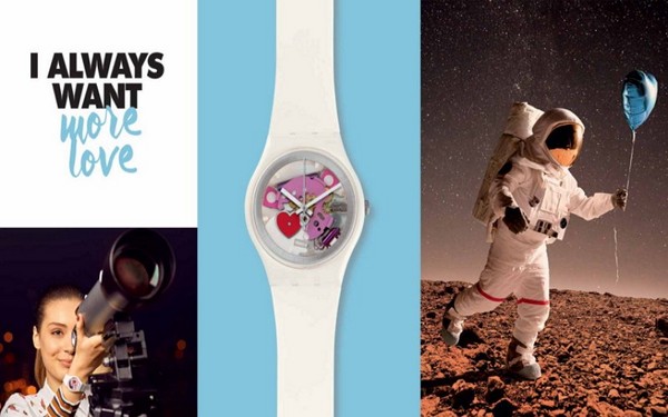 Più amore: una sorpresa dal marchio svizzero Swatch