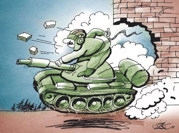 Giorno del tankman nel 2016 in Russia e Ucraina - congratulazioni in versi e in prosa