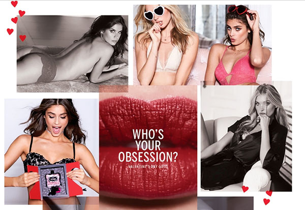 Per la più bella: la collezione di biancheria 2017 di Victoria's Secret Valentine
