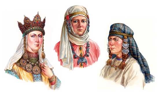 Vestiti antichi di Rus