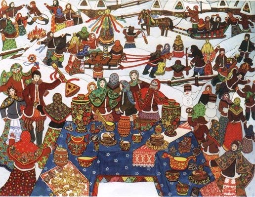 Come disegnare Shrovetide? Disegna una vacanza di primavera con i bambini