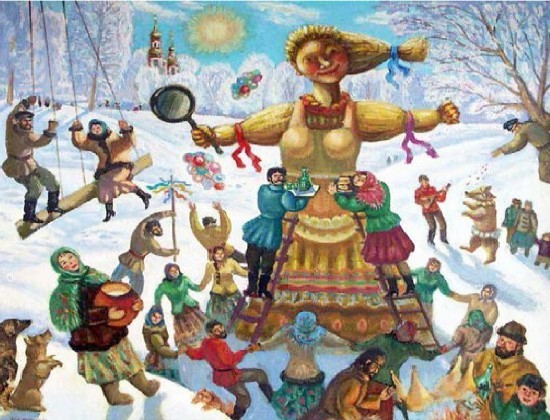 Come disegnare Shrovetide? Disegna una vacanza di primavera con i bambini