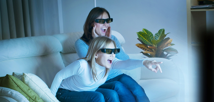 Come guardare il 3D in TV