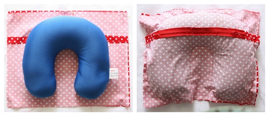Come cucire un cuscino da viaggio sotto il collo con le tue mani