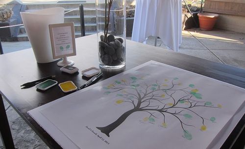 Albero di auguri per il matrimonio con le proprie mani