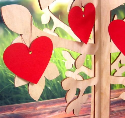 Albero di auguri per il matrimonio con le proprie mani