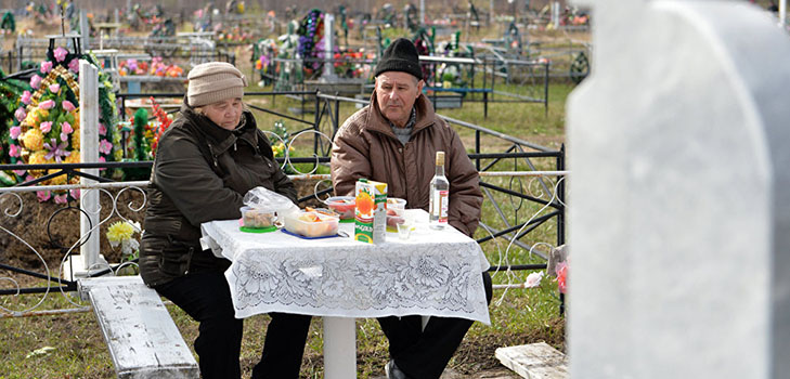 Quando vanno al cimitero