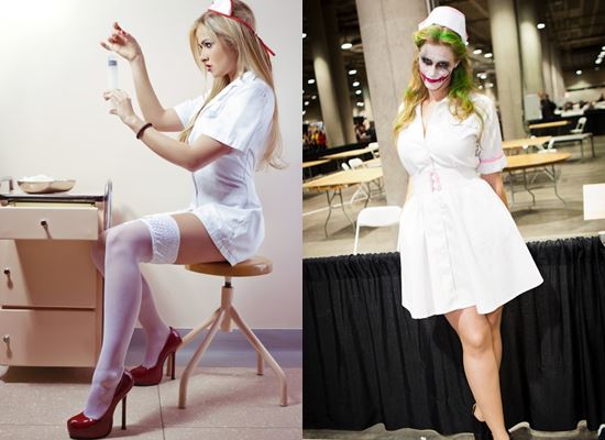 Costume da infermiera su Halloween con le tue mani: foto come disegnare
