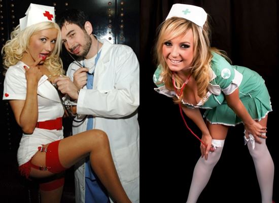Costume da infermiera su Halloween con le tue mani: foto come disegnare