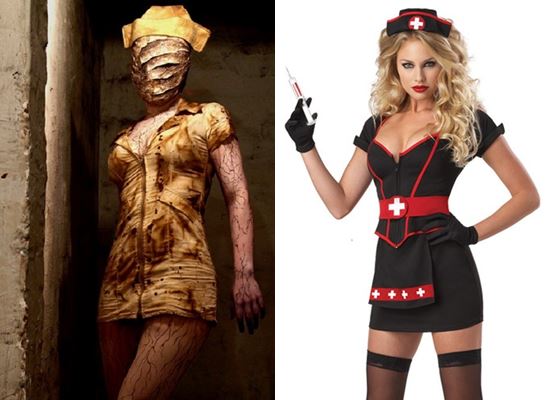 Costume da infermiera su Halloween con le tue mani: foto come disegnare