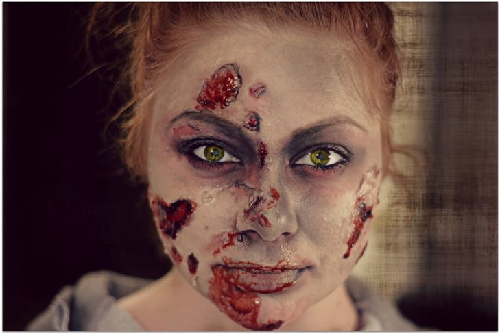 Zombie Makeover for Halloween: foto, video come creare le proprie mani