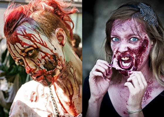 Zombie Makeover for Halloween: foto, video come creare le proprie mani
