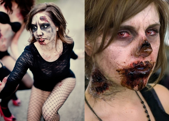 Zombie Makeover for Halloween: foto, video come creare le proprie mani