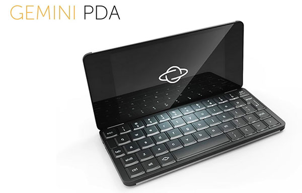 Miniature laptop Gemini PDA - per chi è sulla strada