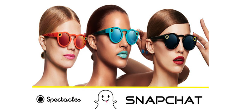 Nuovo da Snapchat: Occhiali da vista con modalità video