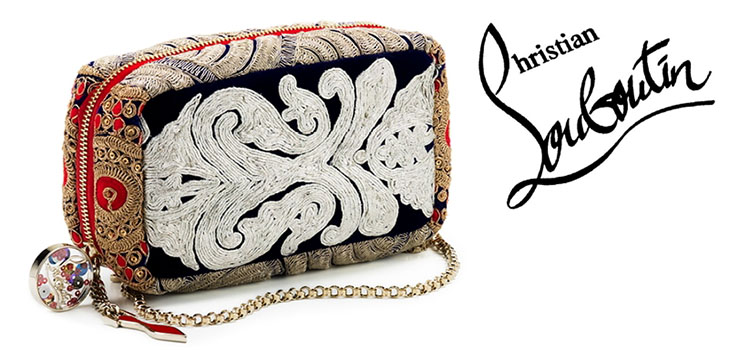 Cuscino per Cinderella: sacchetti frizione Piloutin di Christian Louboutin