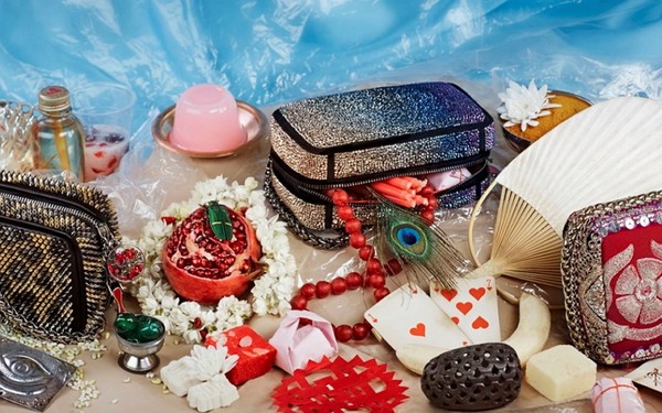 Cuscino per Cinderella: sacchetti frizione Piloutin di Christian Louboutin