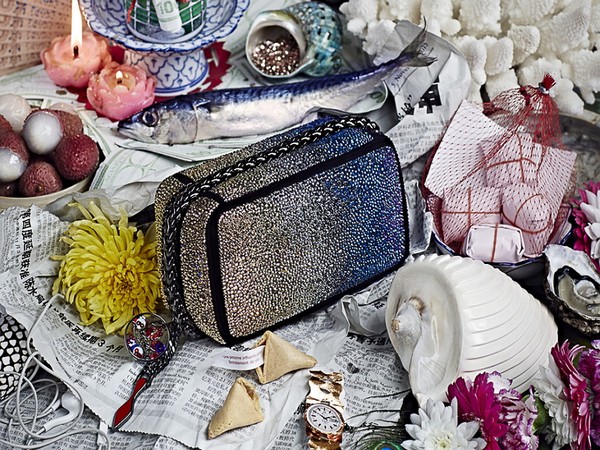 Cuscino per Cinderella: sacchetti frizione Piloutin di Christian Louboutin