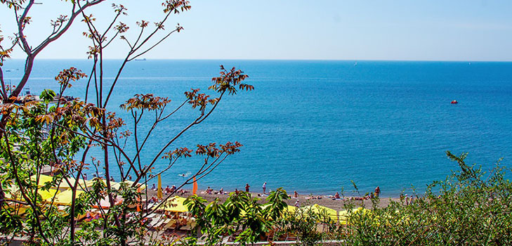 Tempo ad Anapa in aprile 2017