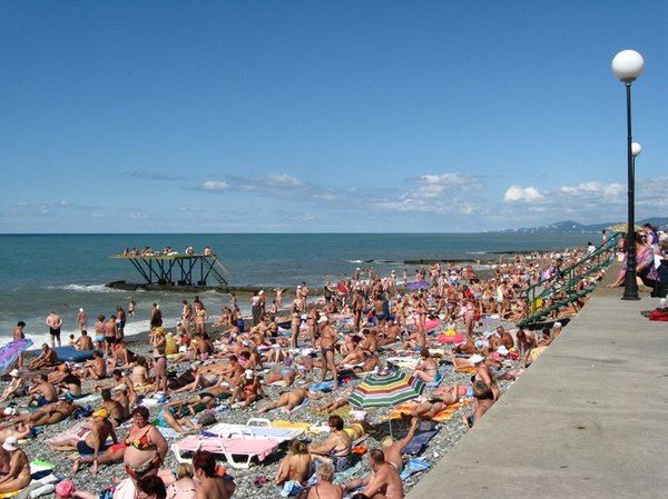 Che tempo farà a Sochi a luglio 2016? Previsione del centro idrometeorologico sulla temperatura e la temperatura dell'acqua a Sochi per luglio