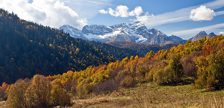 Tempo a Sochi nell'ottobre 2017