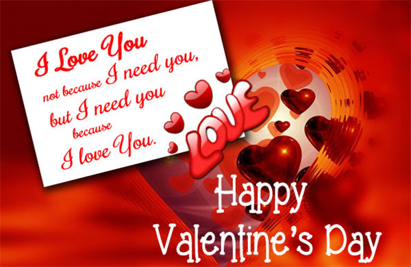 Congratulazioni per il giorno di San Valentino