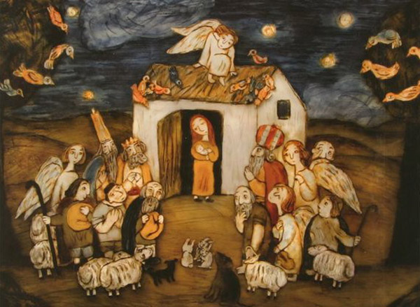 Complimenti 2017 Natale in brevi poesie, prose e sms divertenti - Saluto poesie, canti e canzoni di Natale in inglese