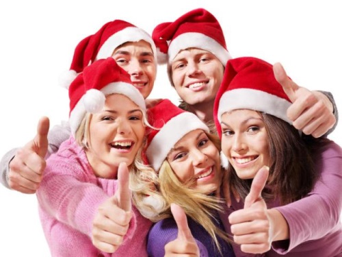 Scenario di vacanza con gli amici