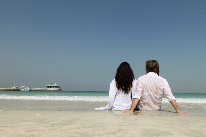coppia al mare