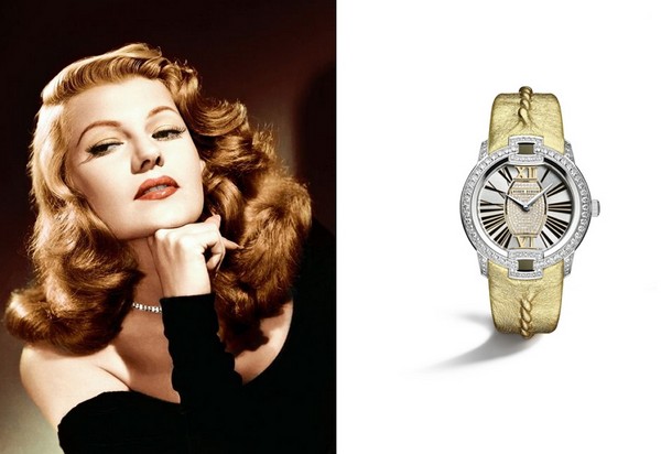 Fascino degli anni '40 nella linea di orologi di gioielleria Velluto di Massaro