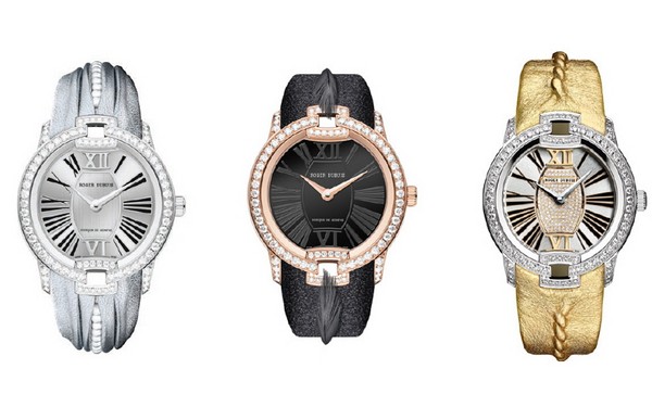 Fascino degli anni '40 nella linea di orologi di gioielleria Velluto di Massaro