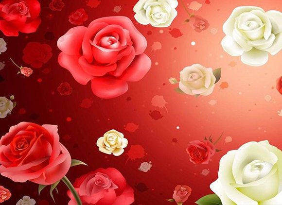 disegno di rose