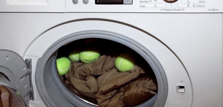 Lavare la giacca in una lavatrice è facile