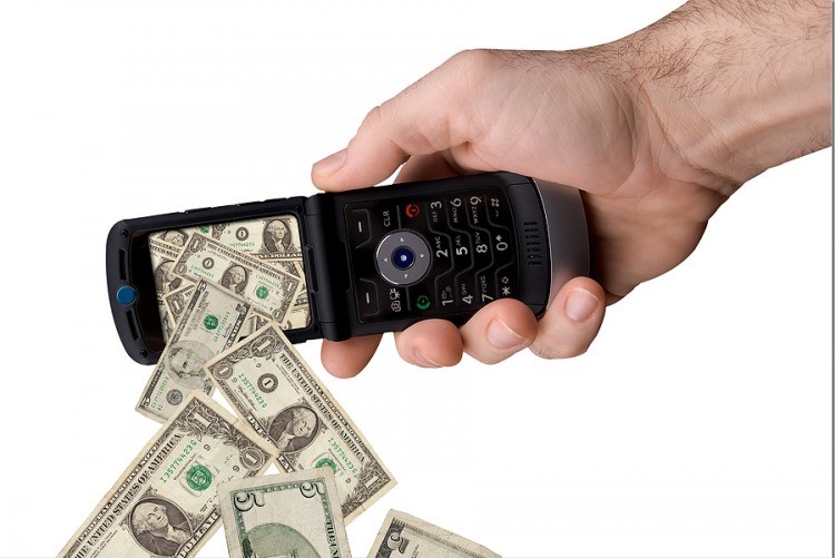telefono e soldi