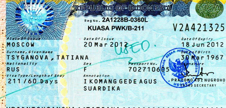 Visto per Bali per i russi: ne hai bisogno?