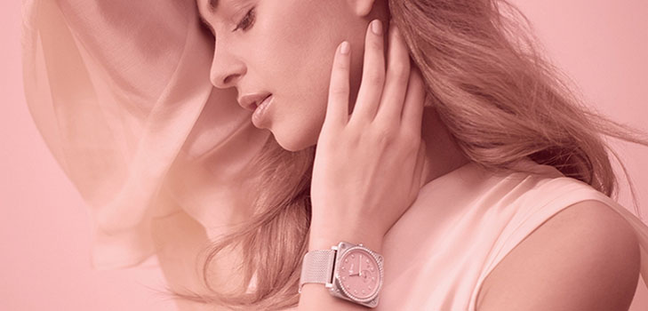 Tempo nella luce rosa: Novarosa orologi da Bell & Ross