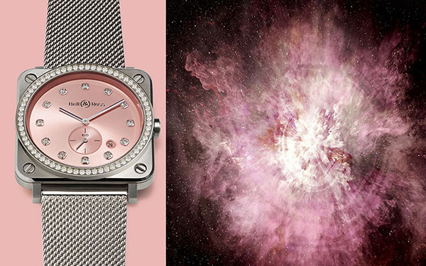 Tempo nella luce rosa: Novarosa orologi da Bell & Ross